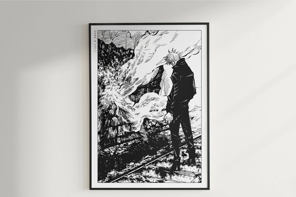 Akutami - Strongest Sorcerer - Art Only - Unframed