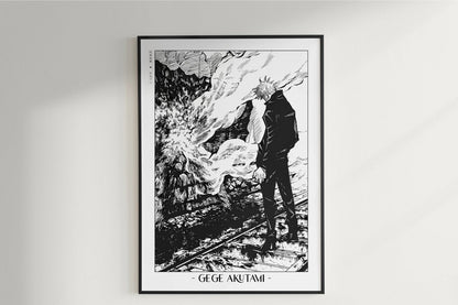 Akutami - Strongest Sorcerer - Artist Name Unframed