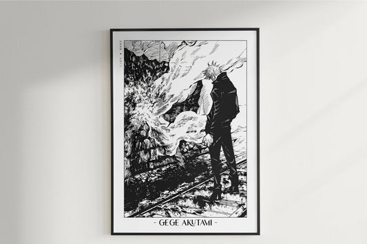 Akutami - Strongest Sorcerer - Artist Name Unframed