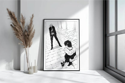 Akutami - Gojo's Past - Art Only with Decor