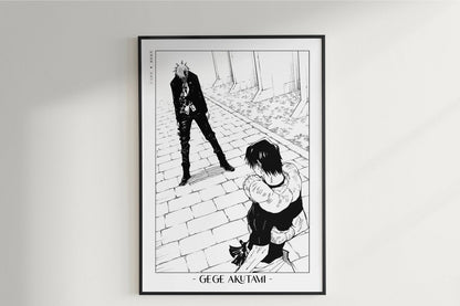 Akutami - Gojo's Past - Artist Name Unframed