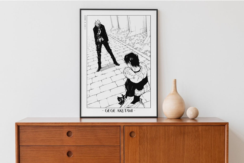 Akutami - Gojo's Past - Artist Name with Decor