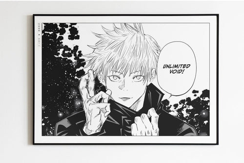 Akutami - Unlimited Void - Art Only - Unframed