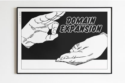 Akutami - Domain Expansion - Art Only - Unframed