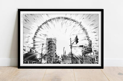 Akutami - Explode - Art Only - Black Frame