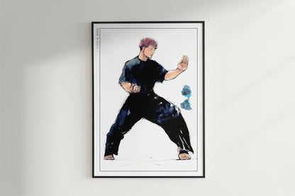 Akutami - Stance - Art Only - Black Frame
