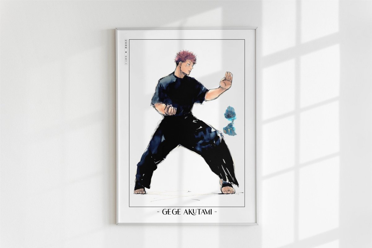 Akutami - Stance - Artist Name - White Frame