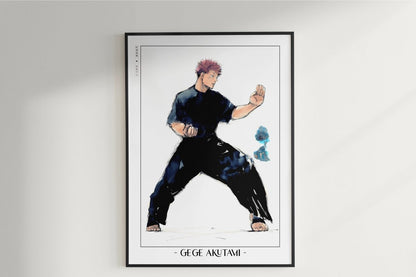 Akutami - Stance - Artist Name Unframed