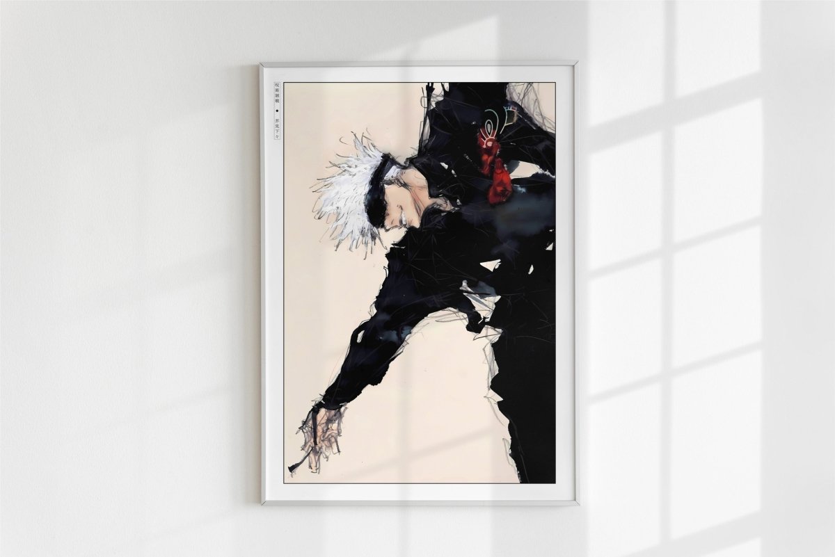 Akutami - Power - Art Only - White Frame
