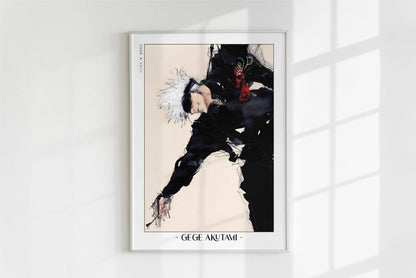 Akutami - Power - Artist Name - White Frame