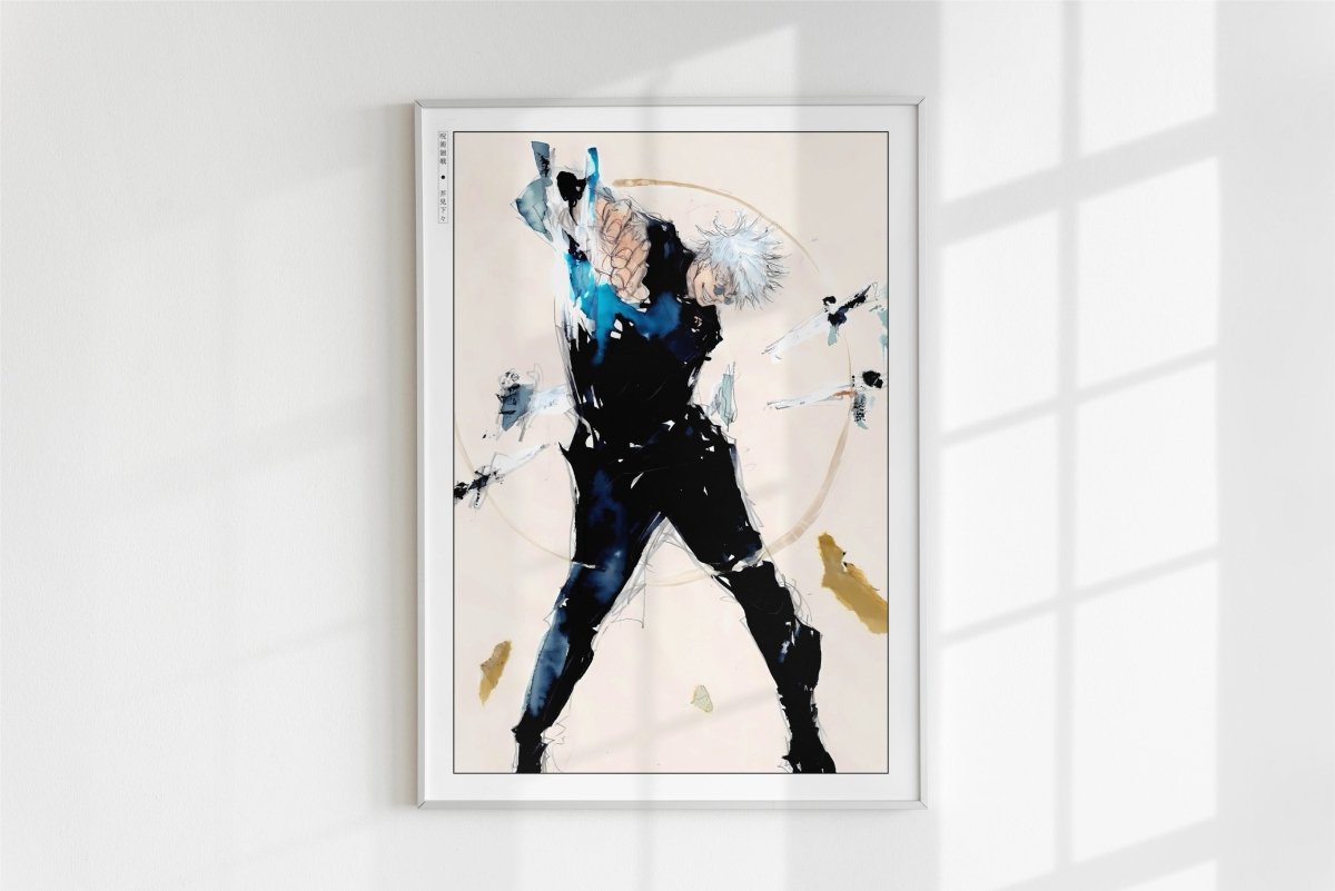 Akutami - Rhythm - Art Only - White Frame