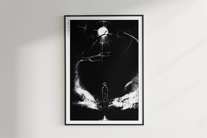 Akutami - Darkness - Art Only - Black Frame