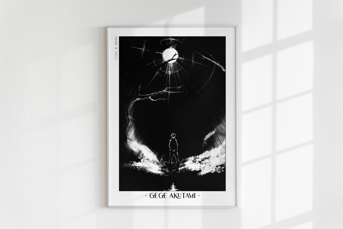 Akutami - Darkness - Artist Name - White Frame