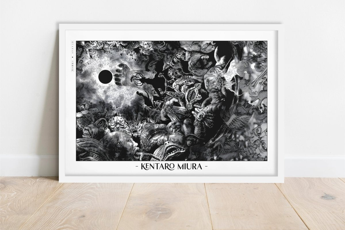Berserk - God Hand - Artist Name - White Frame