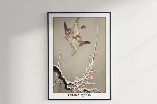 Bird Ukiyo - e Wall Art - Eastern Archivals