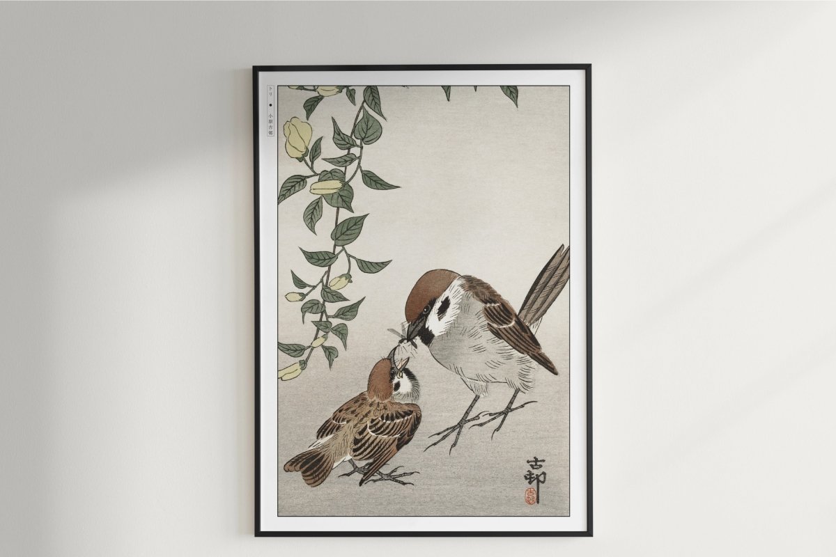 Ohara Koson - Birds & Plants - Art Only - Unframed