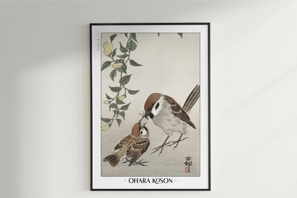 Ohara Koson - Birds & Plants - Artist Name Unframed