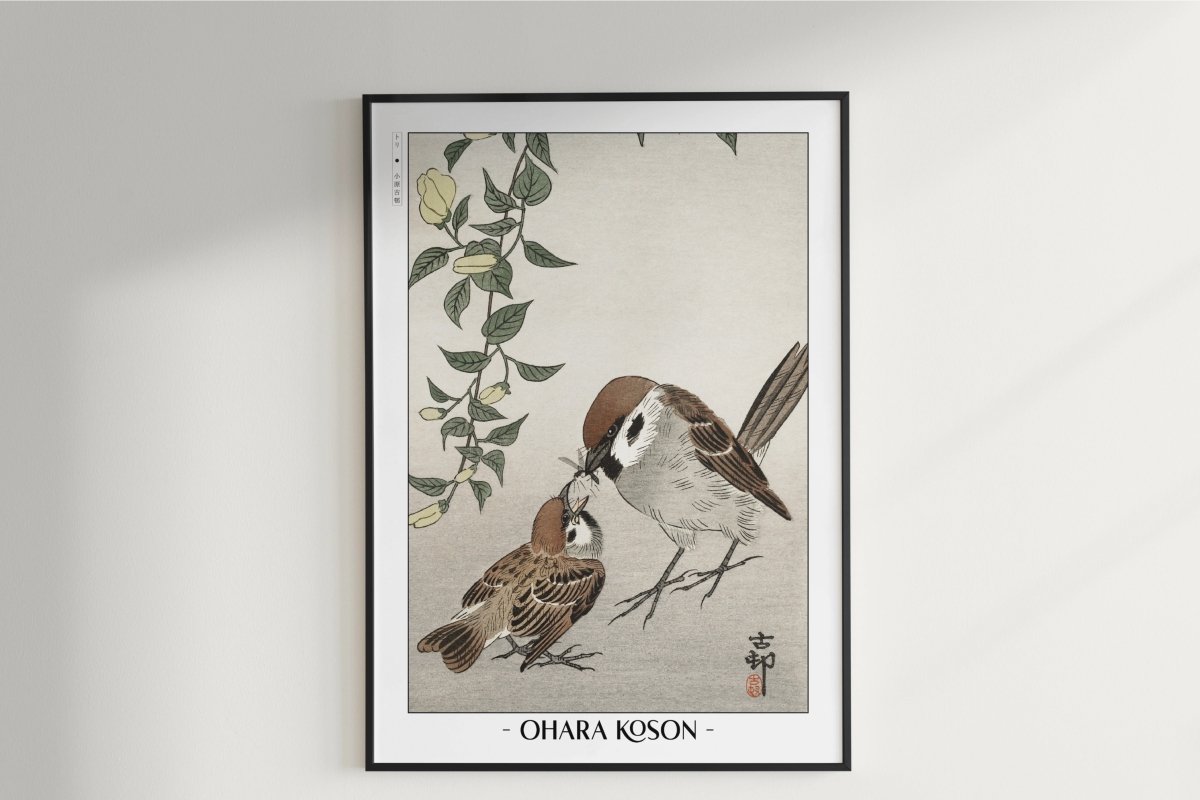 Ohara Koson - Birds & Plants - Artist Name Unframed