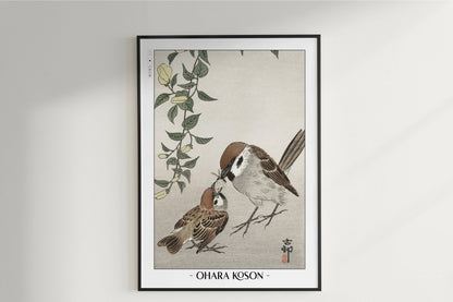 Ohara Koson - Birds & Plants - Artist Name Unframed