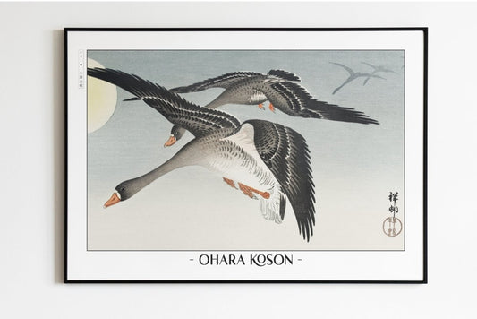 Bird Ukiyo - e Wall Art - Eastern Archivals