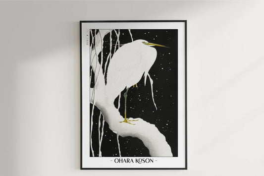 Bird Ukiyo - e Wall Art - Eastern Archivals