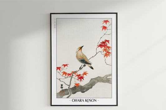 Bird Ukiyo - e Wall Art - Eastern Archivals