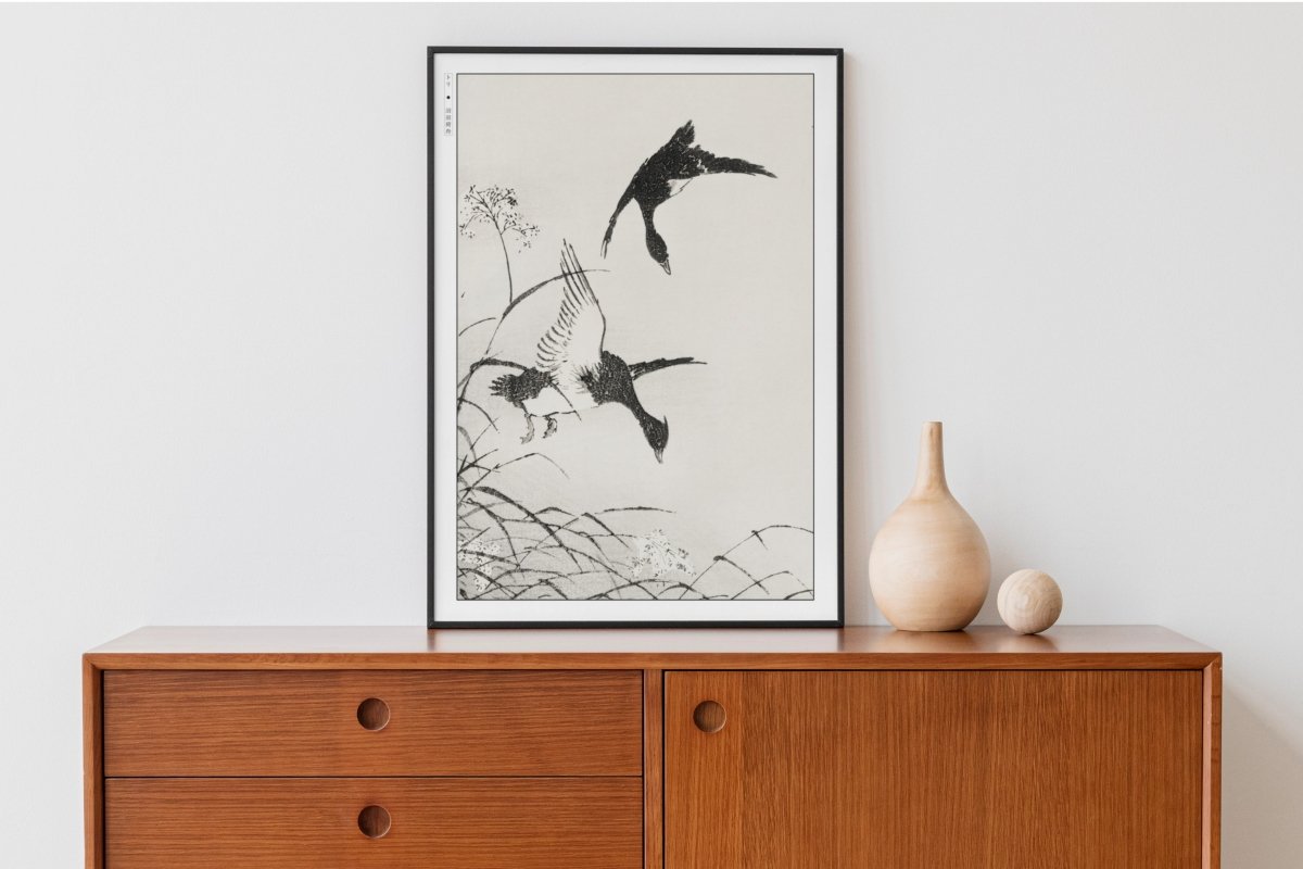 Bird Ukiyo - e Wall Art - Eastern Archivals