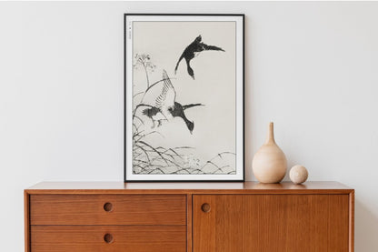 Bird Ukiyo - e Wall Art - Eastern Archivals