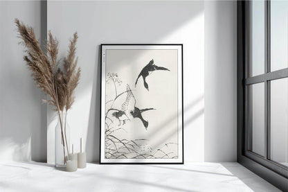 Bird Ukiyo - e Wall Art - Eastern Archivals