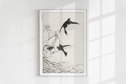 Bird Ukiyo - e Wall Art - Eastern Archivals