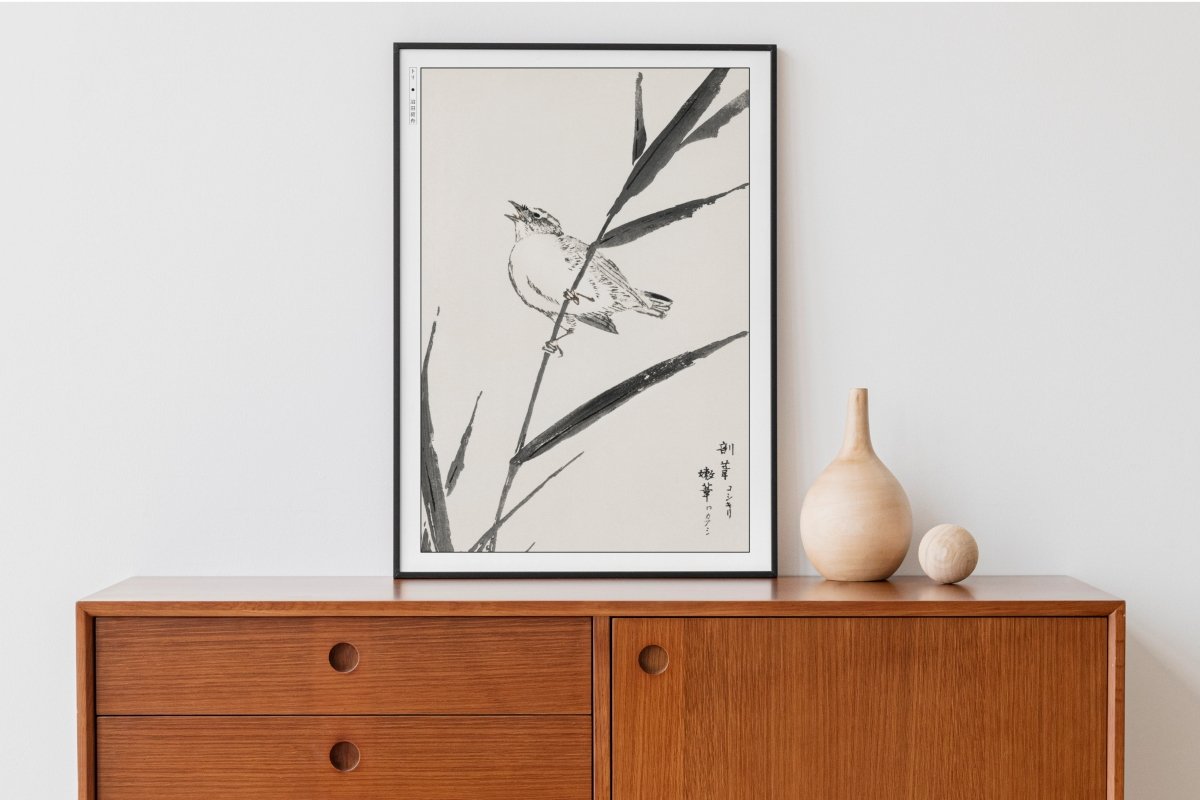 Bird Ukiyo - e Wall Art - Eastern Archivals
