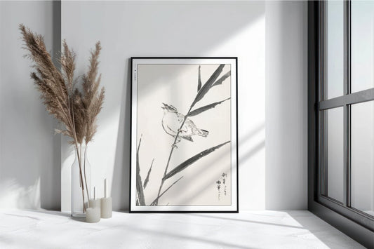Bird Ukiyo - e Wall Art - Eastern Archivals