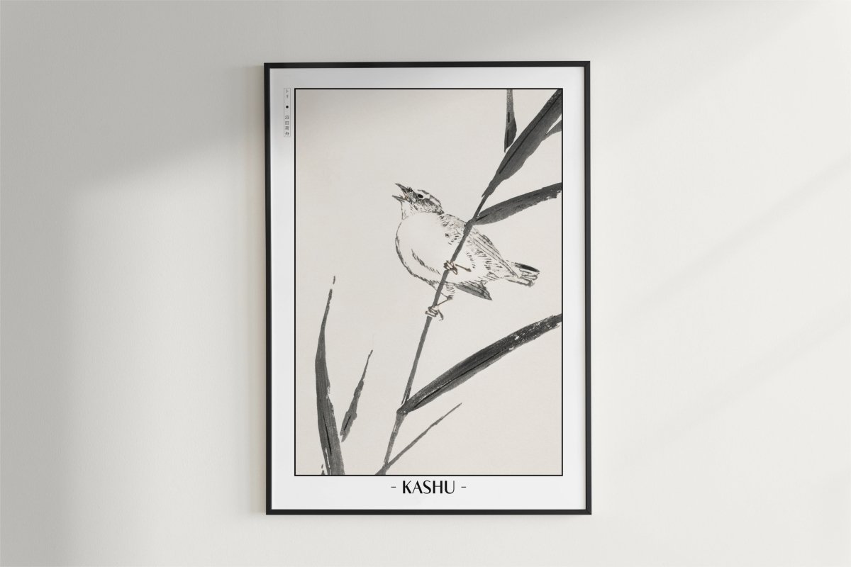 Bird Ukiyo - e Wall Art - Eastern Archivals