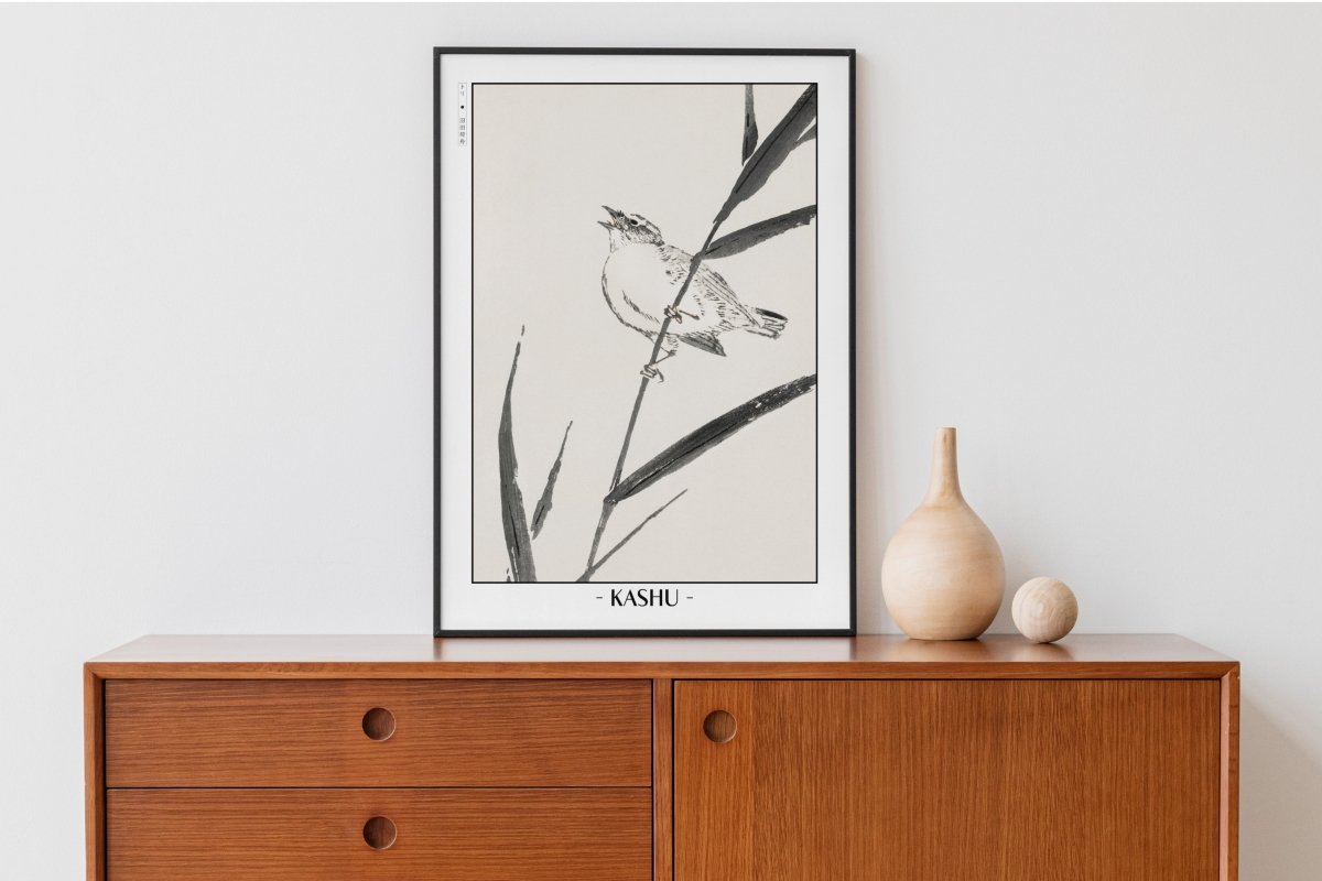 Bird Ukiyo - e Wall Art - Eastern Archivals