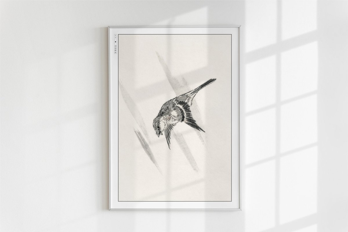 Bird Ukiyo - e Wall Art - Eastern Archivals