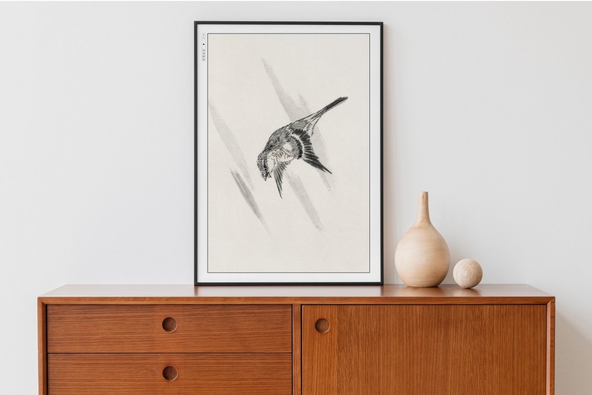 Bird Ukiyo - e Wall Art - Eastern Archivals