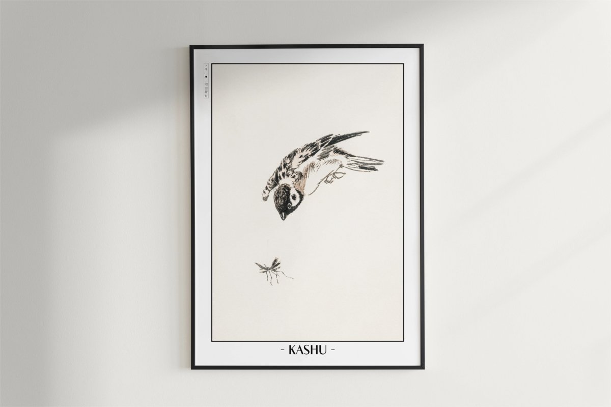 Bird Ukiyo - e Wall Art - Eastern Archivals