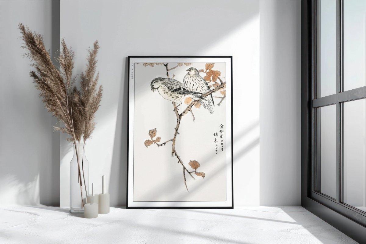 Bird Ukiyo - e Wall Art - Eastern Archivals