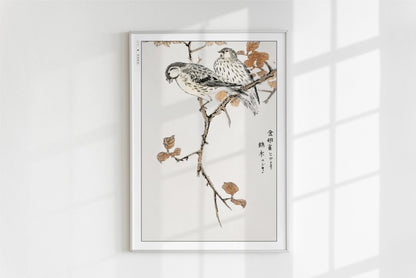 Bird Ukiyo - e Wall Art - Eastern Archivals