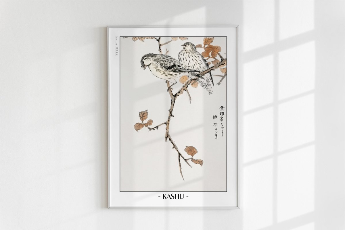 Bird Ukiyo - e Wall Art - Eastern Archivals