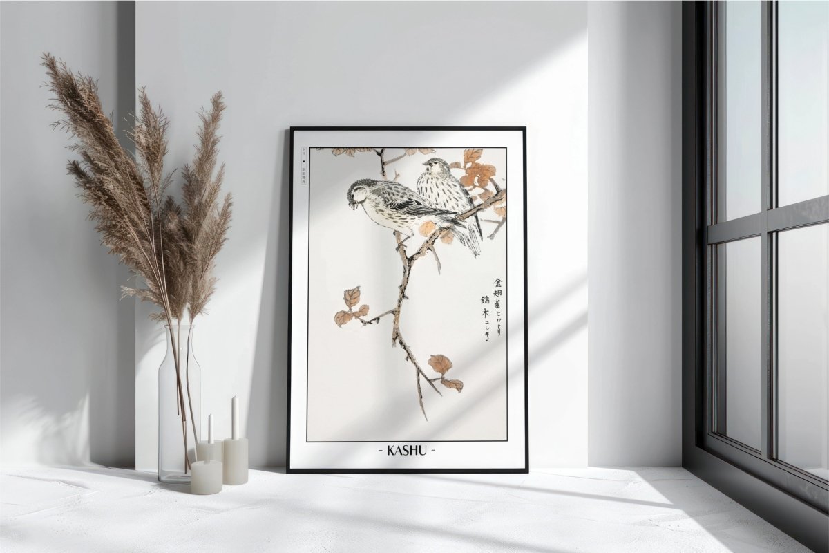 Bird Ukiyo - e Wall Art - Eastern Archivals