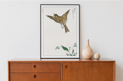 Bird Ukiyo - e Wall Art - Eastern Archivals
