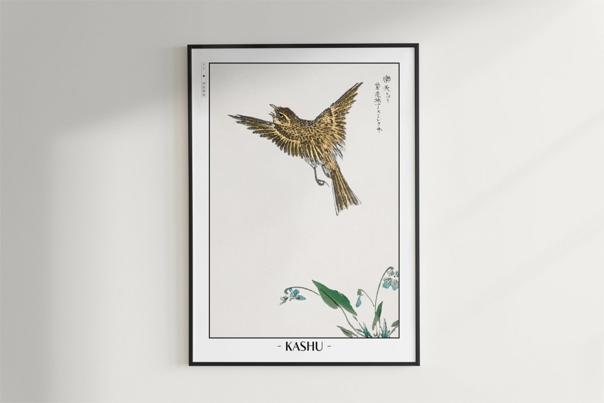Bird Ukiyo - e Wall Art - Eastern Archivals