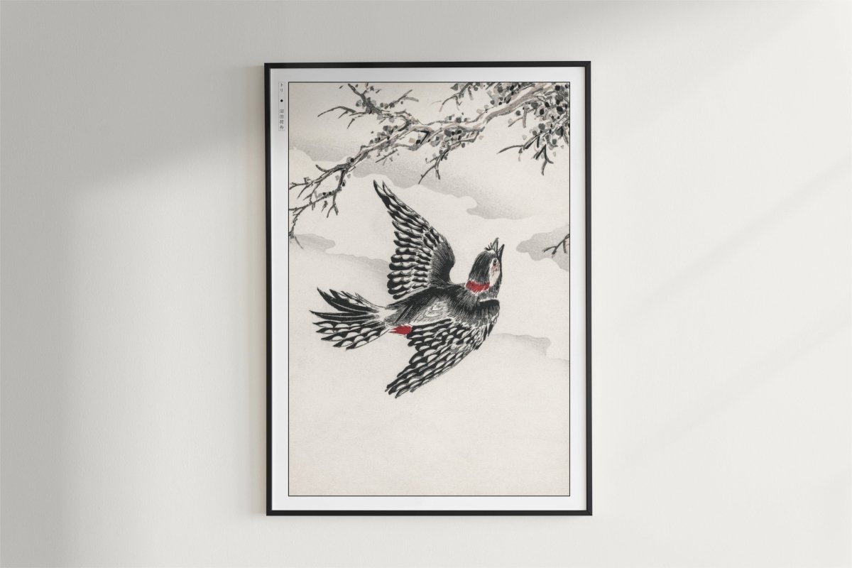 Bird Ukiyo - e Wall Art - Eastern Archivals