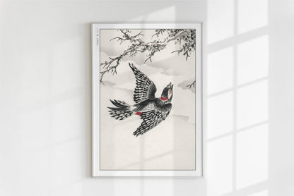 Bird Ukiyo - e Wall Art - Eastern Archivals