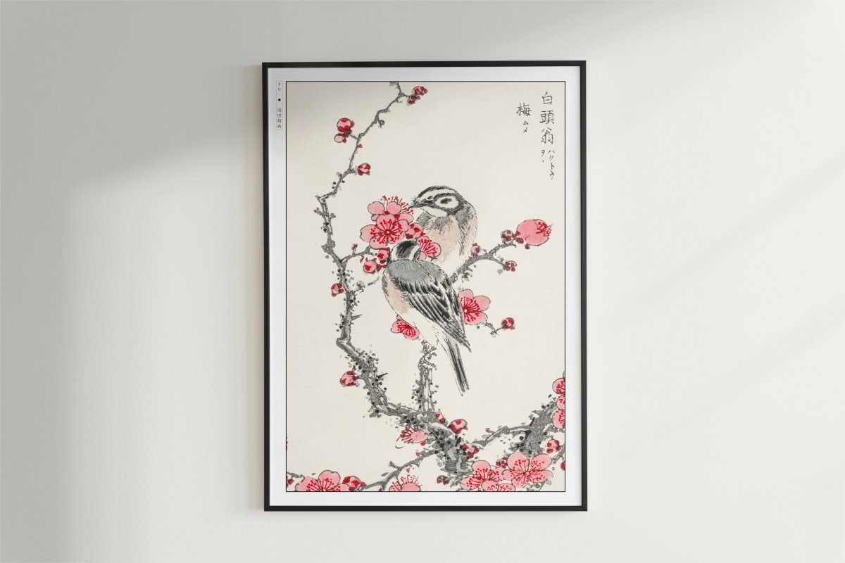 Bird Ukiyo - e Wall Art - Eastern Archivals