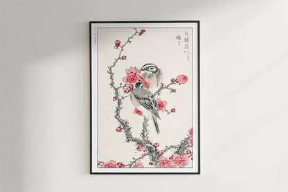 Bird Ukiyo - e Wall Art - Eastern Archivals
