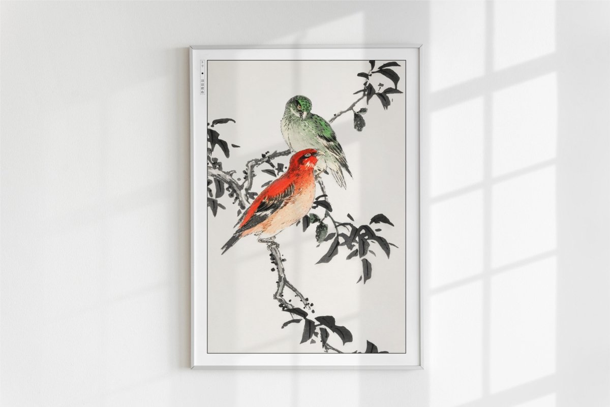 Bird Ukiyo - e Wall Art - Eastern Archivals