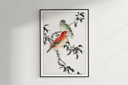 Bird Ukiyo - e Wall Art - Eastern Archivals
