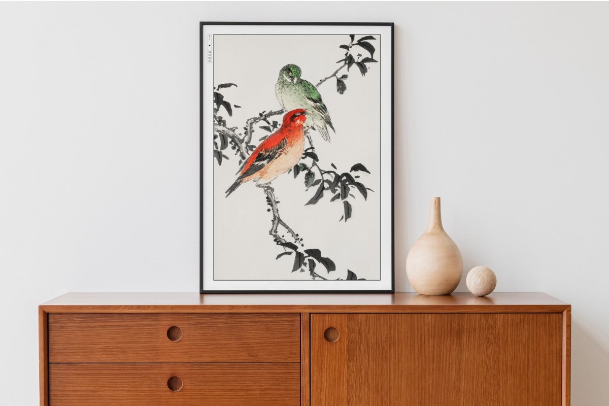 Bird Ukiyo - e Wall Art - Eastern Archivals